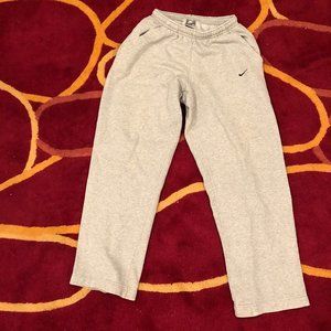 Nike Sweatpants Light Gray Cotton Trainers Medium
